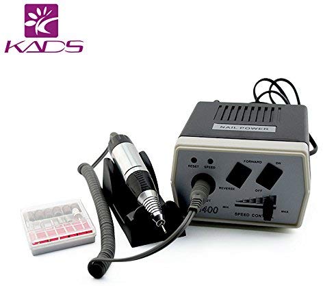 KADS 30000RPM Nail Drill Machine Electric Nail File Manicure Pedicure Drill Acrylic Nails Tools with Remove Hard Gel, Low Heat/Low Noise/Low Vibration