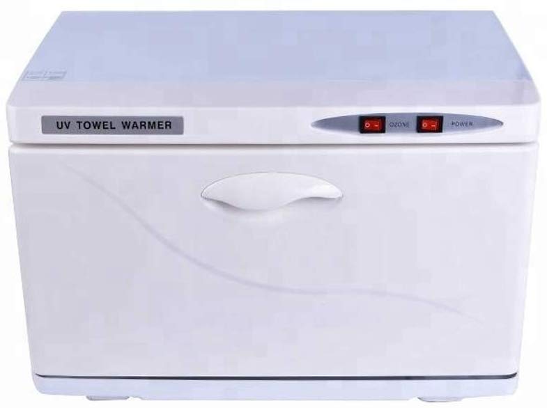 Gabinete de toalla facial caliente UV de 16L, calentador de desinfección de esterilizador para herramienta para salón de belleza, spa y cuidado de la salud facial en el hogar (gabinete de toalla)