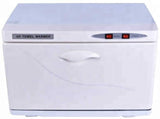 Gabinete de toalla facial caliente UV de 16L, calentador de desinfección de esterilizador para herramienta para salón de belleza, spa y cuidado de la salud facial en el hogar (gabinete de toalla)
