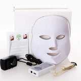 JWR 7 Colores Belleza Terapia fotón LED máscara Facial luz Cuidado de la Piel rejuvenecimiento Arrugas eliminación del acné Cara Belleza SPA Instrumento