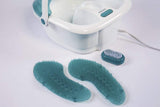 HoMedics Bubble Spa Elite Footbath, 2 en 1 centro de pedicura removible, control táctil de los dedos, asa fácil sin salpicaduras, FB-450H