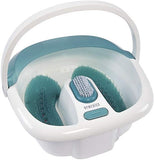 HoMedics Bubble Spa Elite Footbath, 2 en 1 centro de pedicura removible, control táctil de los dedos, asa fácil sin salpicaduras, FB-450H
