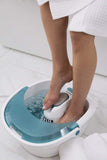 HoMedics Bubble Spa Elite Footbath, 2 en 1 centro de pedicura removible, control táctil de los dedos, asa fácil sin salpicaduras, FB-450H