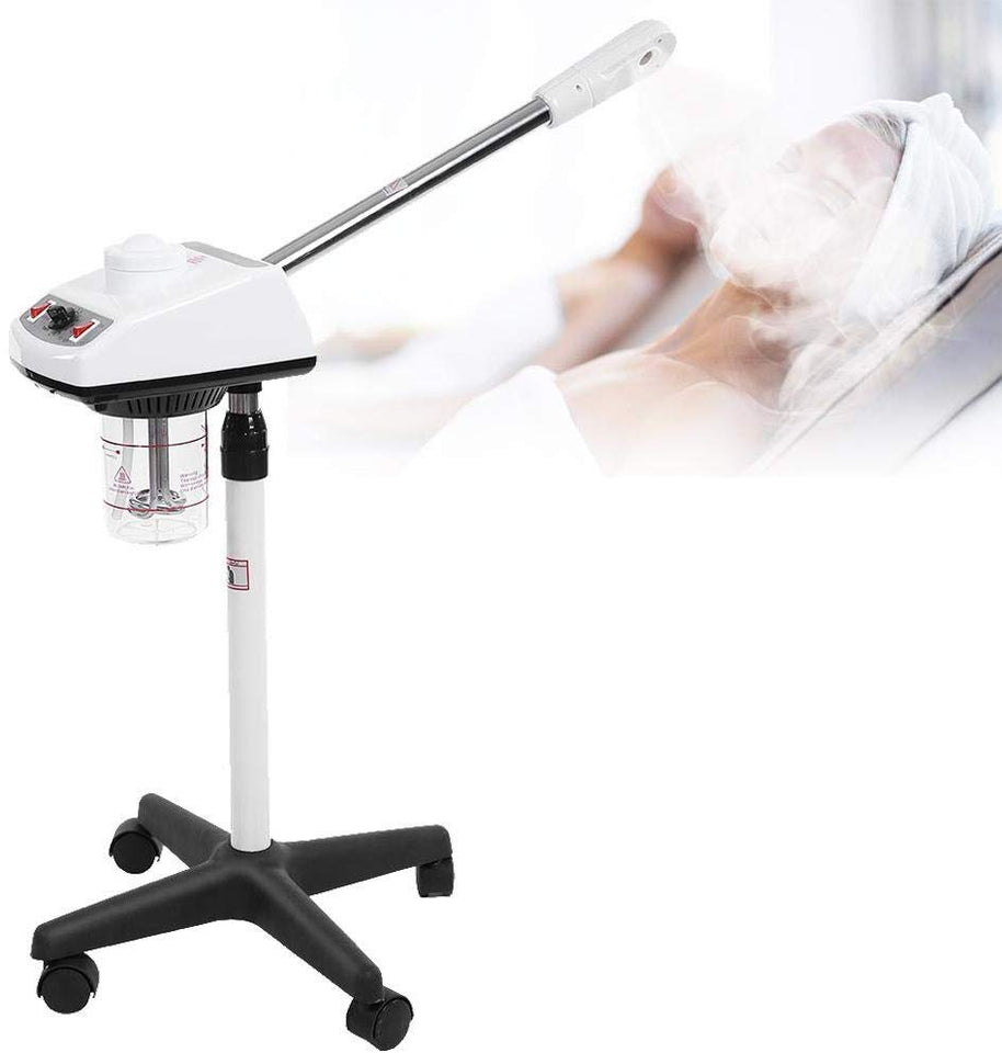 Máquina de Sprays Vaporizador de cara, Vapor facial Inicio Spa Ozone Steaming Ion para Salón de Belleza Equipo de Cuidado de Piel (US)