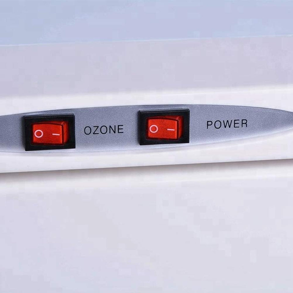 Gabinete de toalla facial caliente UV de 16L, calentador de desinfección de esterilizador para herramienta para salón de belleza, spa y cuidado de la salud facial en el hogar (gabinete de toalla)