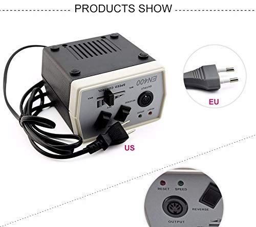 KADS 30000RPM Nail Drill Machine Electric Nail File Manicure Pedicure Drill Acrylic Nails Tools with Remove Hard Gel, Low Heat/Low Noise/Low Vibration