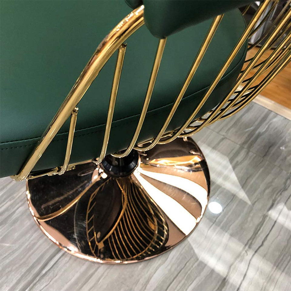 DIOE Silla de Peluquero hidráulica clásica, Silla de salón de SPA, Equipo de Belleza para Peinado, 3 Colores Disponibles (Negro, Verde, Rosa)