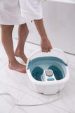 HoMedics Bubble Spa Elite Footbath, 2 en 1 centro de pedicura removible, control táctil de los dedos, asa fácil sin salpicaduras, FB-450H