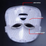 JWR 7 Colores Belleza Terapia fotón LED máscara Facial luz Cuidado de la Piel rejuvenecimiento Arrugas eliminación del acné Cara Belleza SPA Instrumento