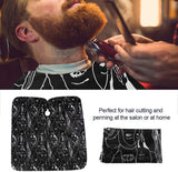 Vruping Delantal De Corte De Pelo, Capa Profesional De PeluqueríA con Tela De Calidad Y Escote Ajustable, Ideal para El SalóN O El Hogar